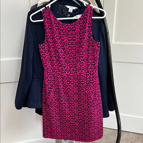 Diane von Furstenberg Pink Patterned Dress Size 0 - Picture 8 of 8